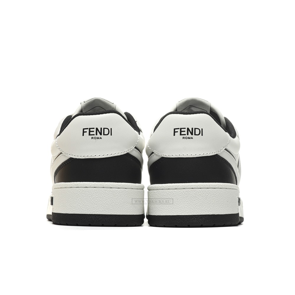TBkicks Fend1 Match Sneakers White/Black Leather