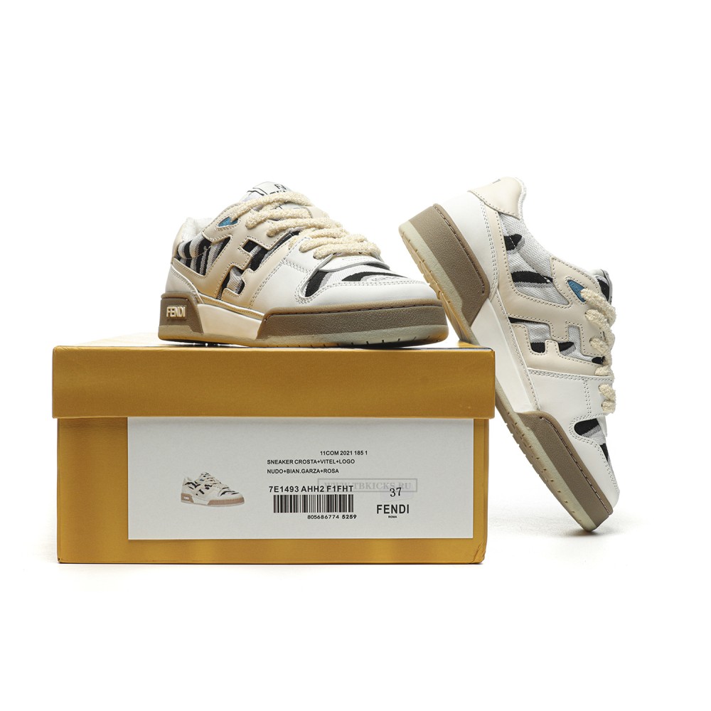 TBkicks Fend1 Match Sneakers Year of the Tiger White