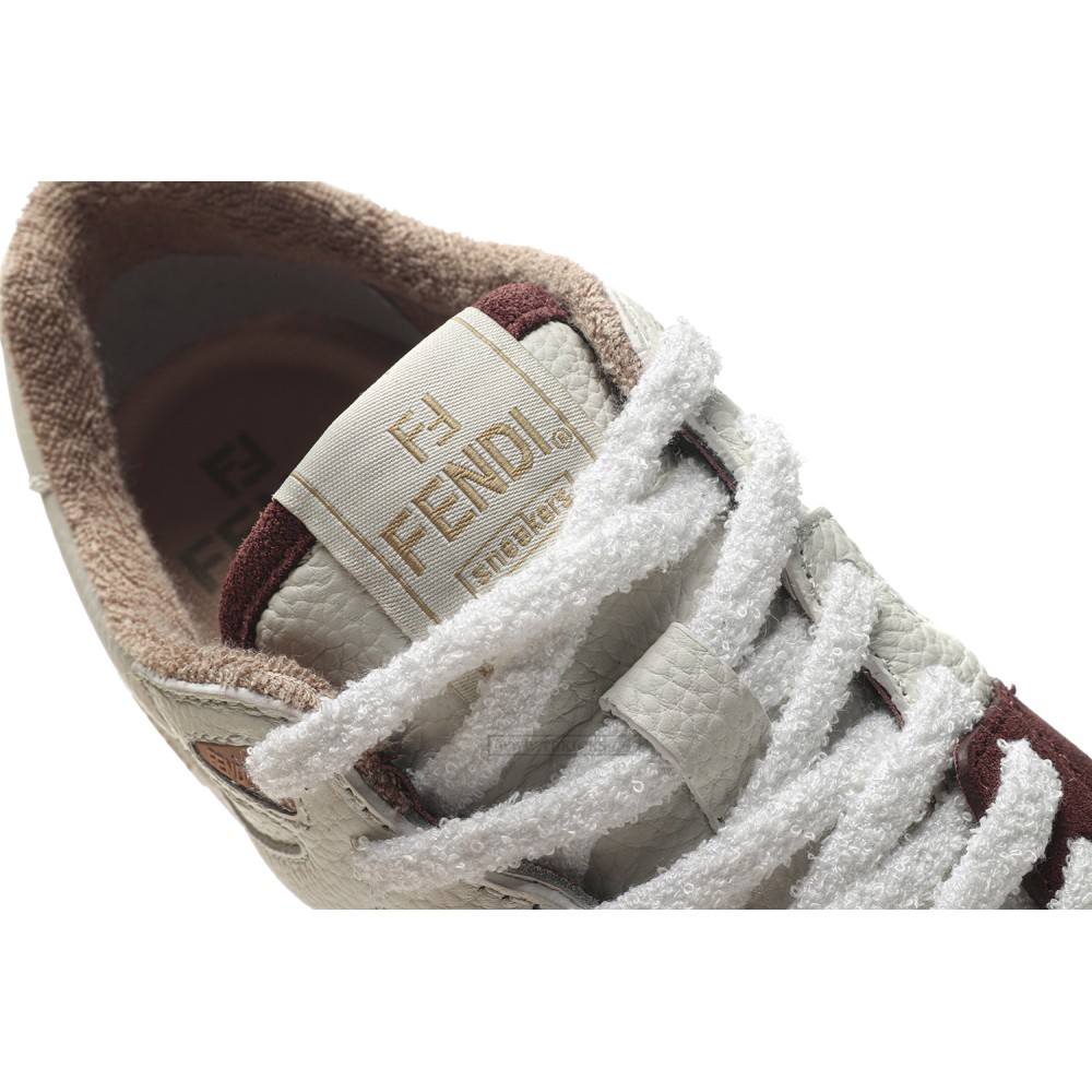 TBkicks Fend1 Match Sneakers White/Red Suede