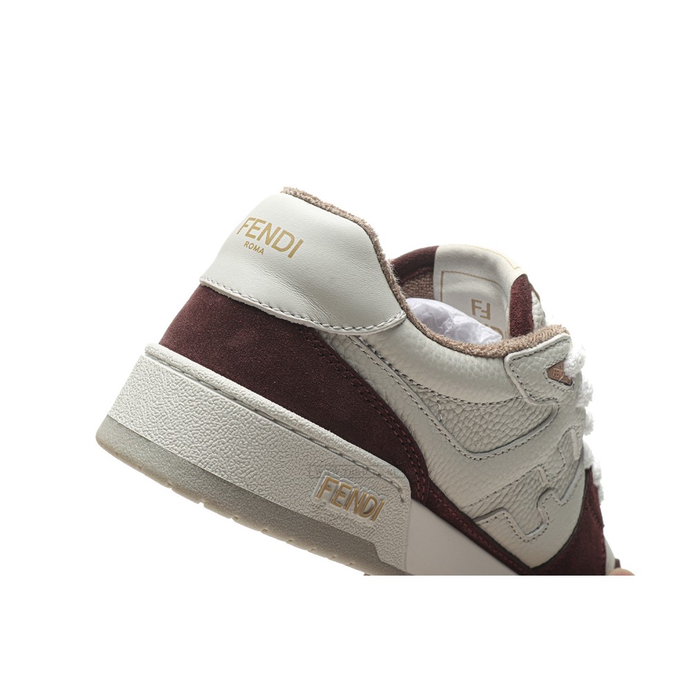 TBkicks Fend1 Match Sneakers White/Red Suede