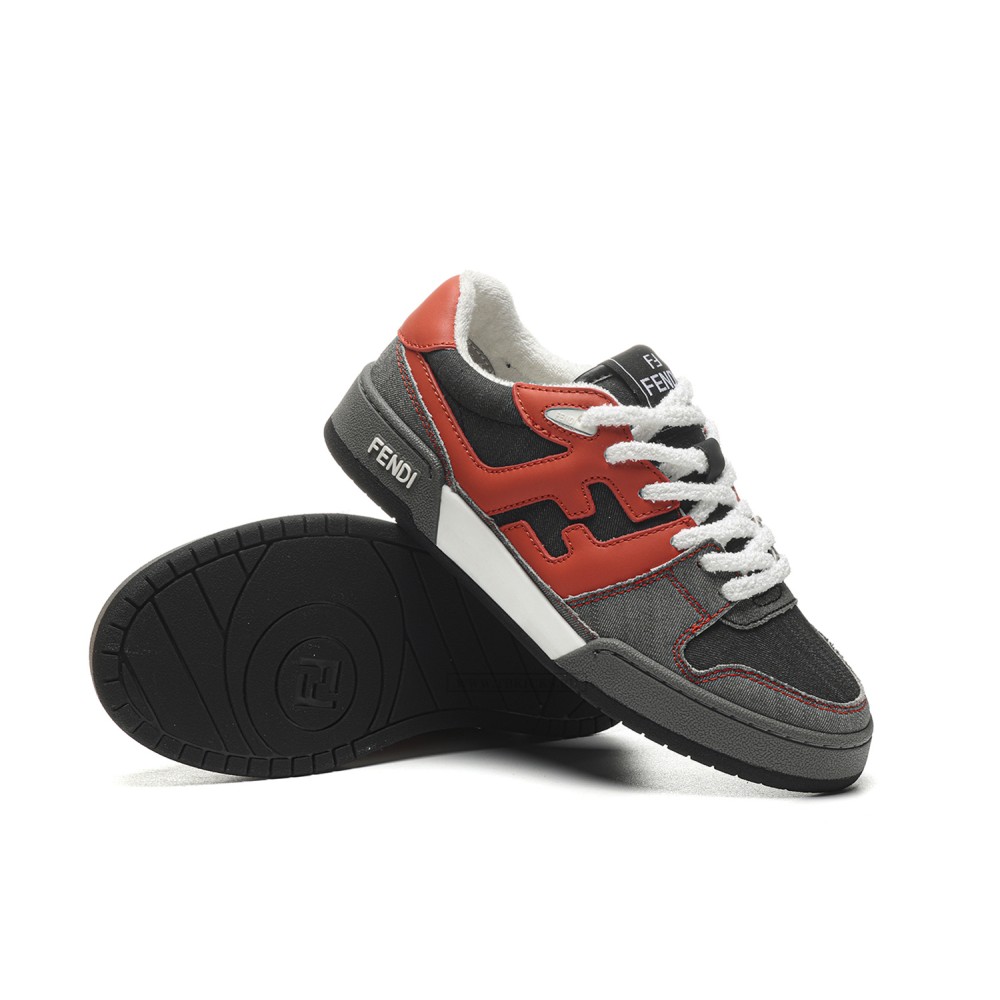 TBkicks Fend1 Match Sneakers Year of the Rabbit Orange/Grey
