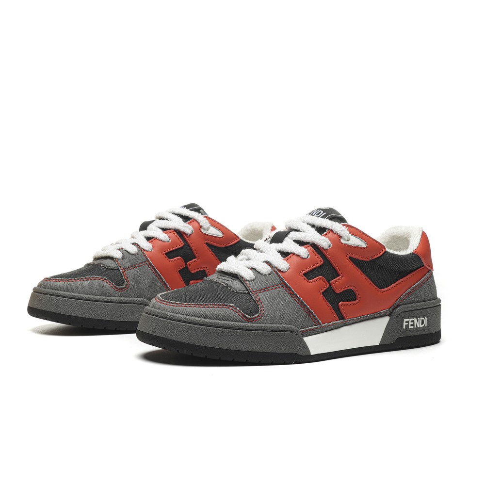 TBkicks Fend1 Match Sneakers Year of the Rabbit Orange/Grey