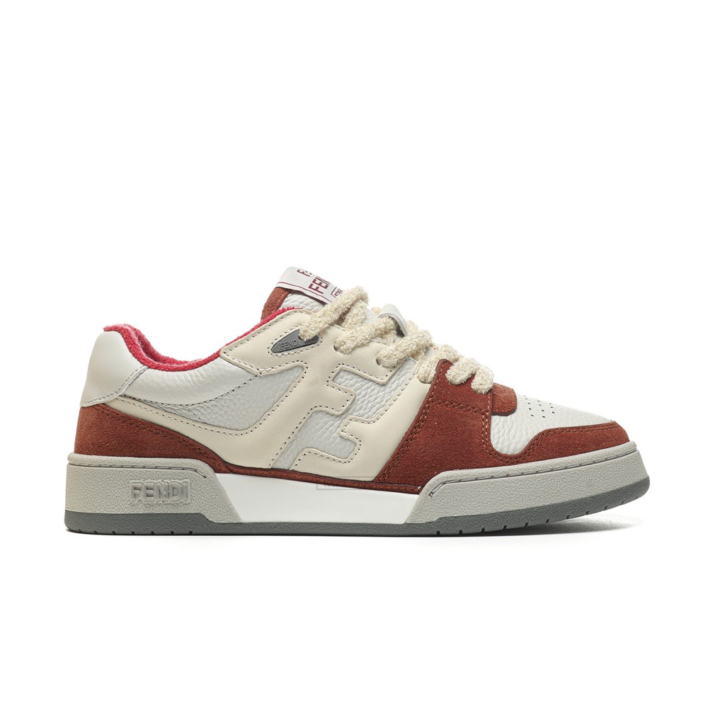 TBkicks Fend1 Match Sneakers White/Brown/Red
