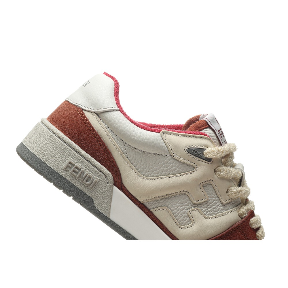 TBkicks Fend1 Match Sneakers White/Brown/Red