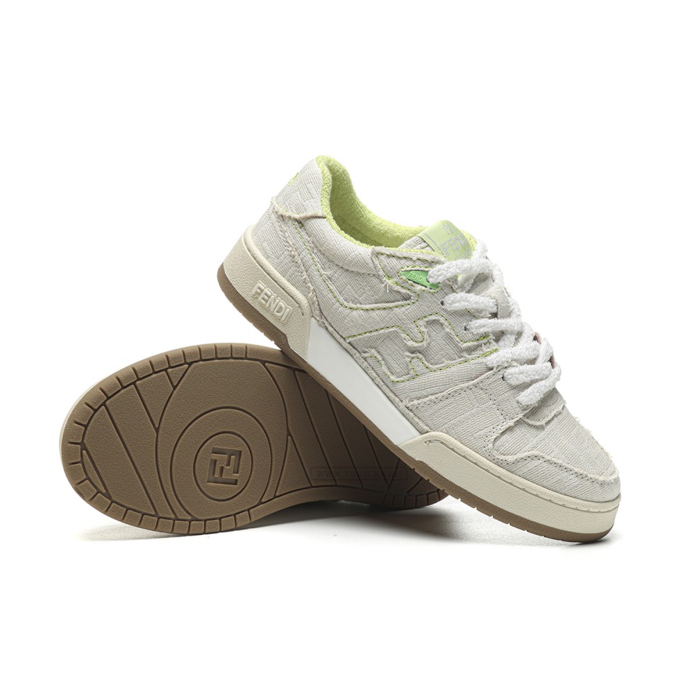 TBkicks Fend1 Match Sneakers White Canvas