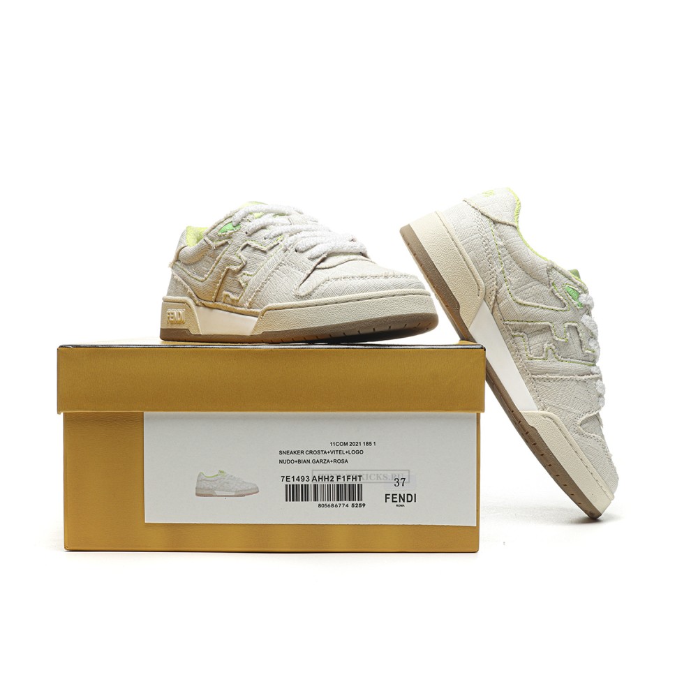 TBkicks Fend1 Match Sneakers White Canvas