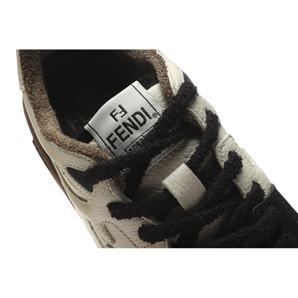 TBkicks Fend1 Match Sneakers White/Black Suede