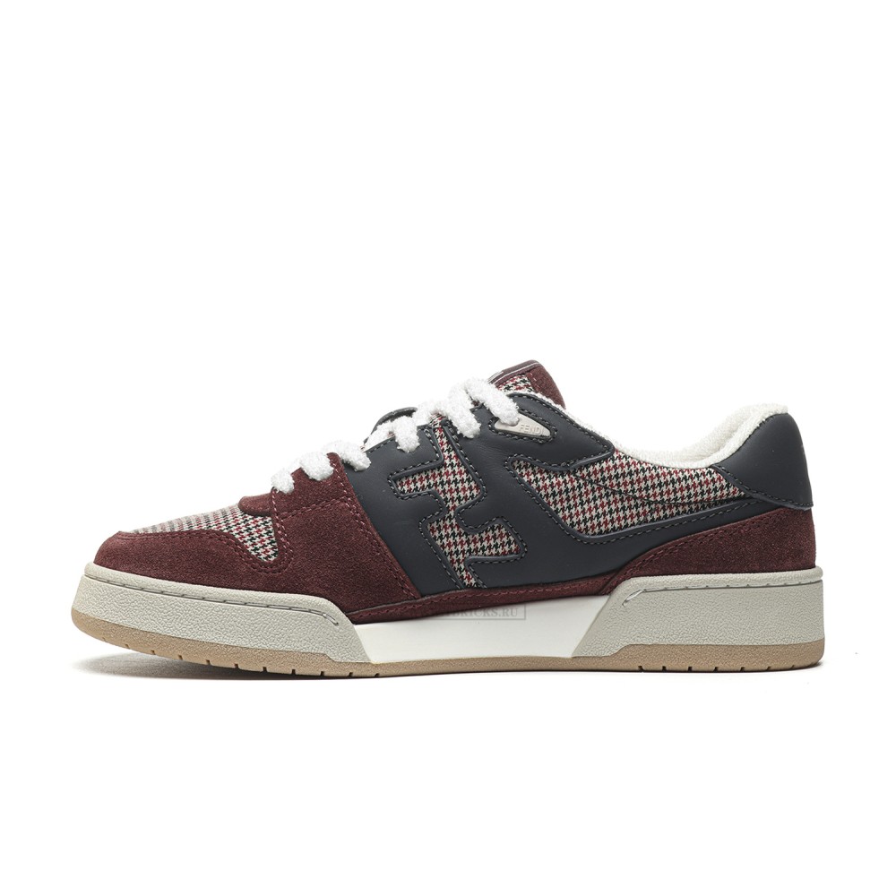 TBkicks Fend1 Match Sneakers Black/Red Suede
