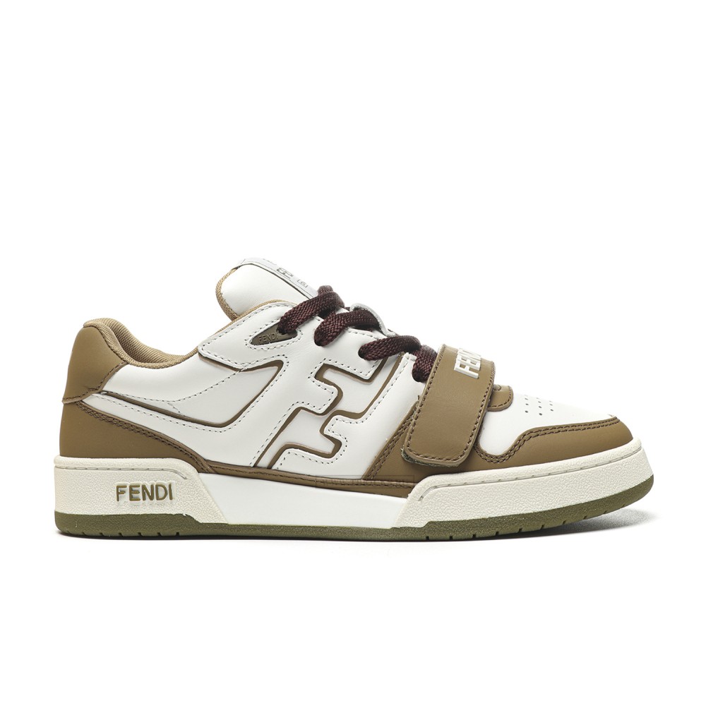 TBkicks Fend1 Match Sneakers Olive Leather