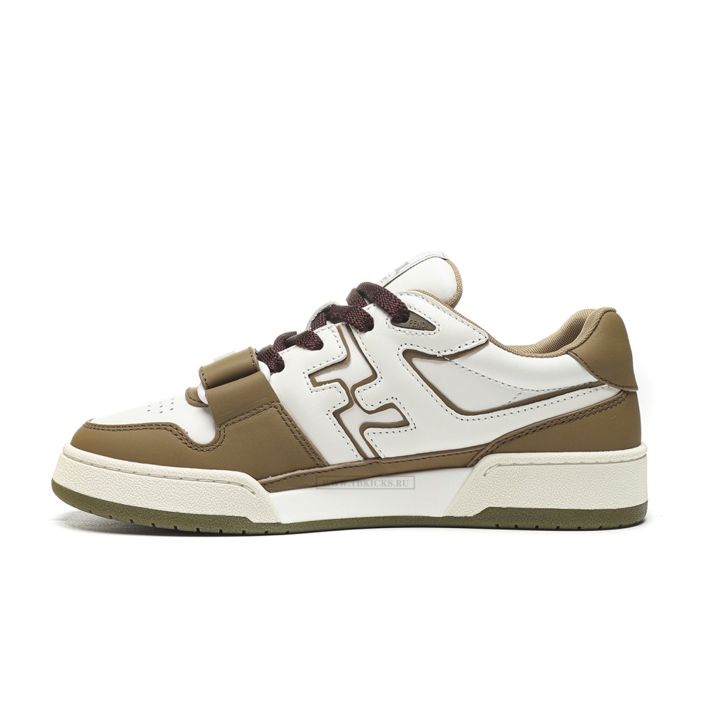 TBkicks Fend1 Match Sneakers Olive Leather