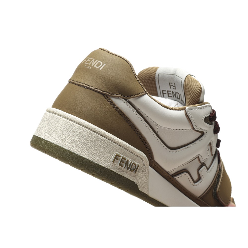 TBkicks Fend1 Match Sneakers Olive Leather