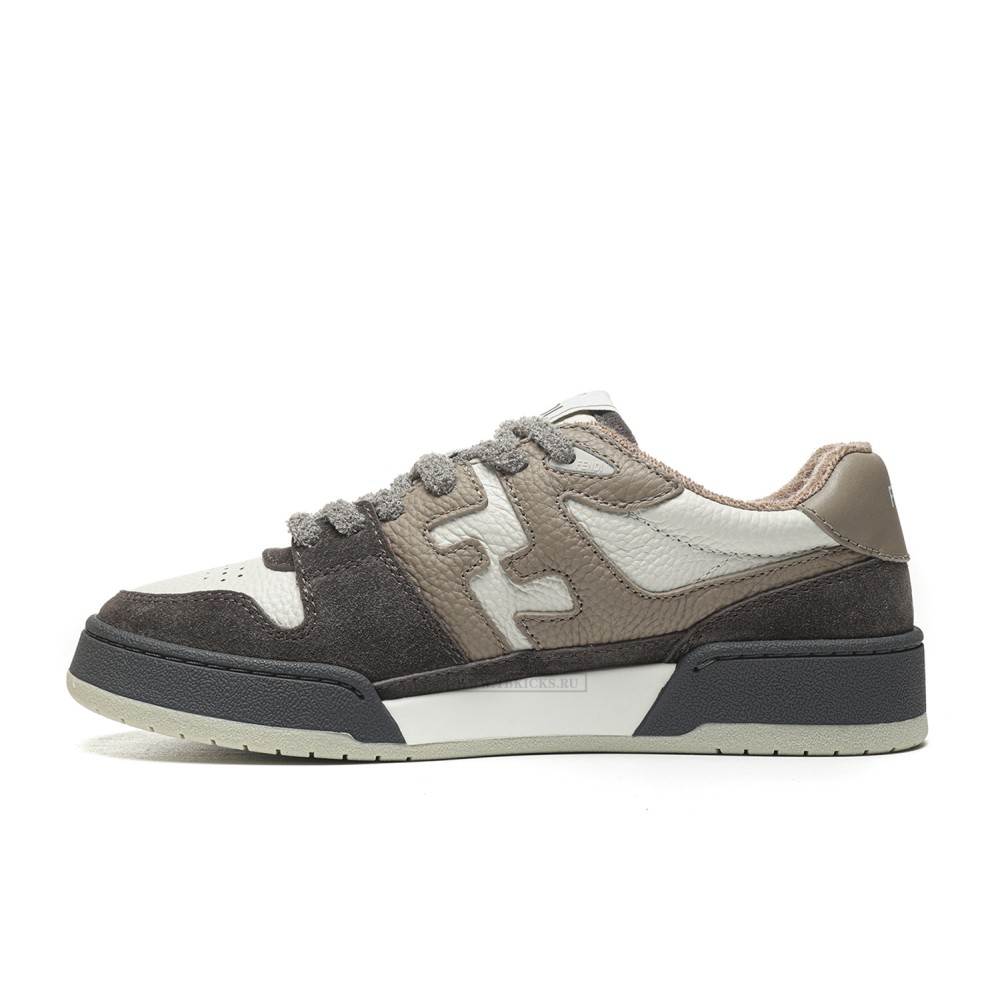 TBkicks Fend1 Match Sneakers Beige/Grey Suede