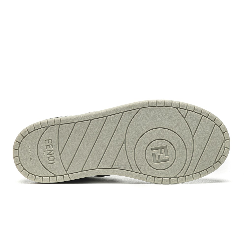 TBkicks Fend1 Match Sneakers Beige/Grey Suede