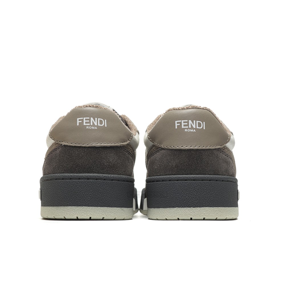 TBkicks Fend1 Match Sneakers Beige/Grey Suede