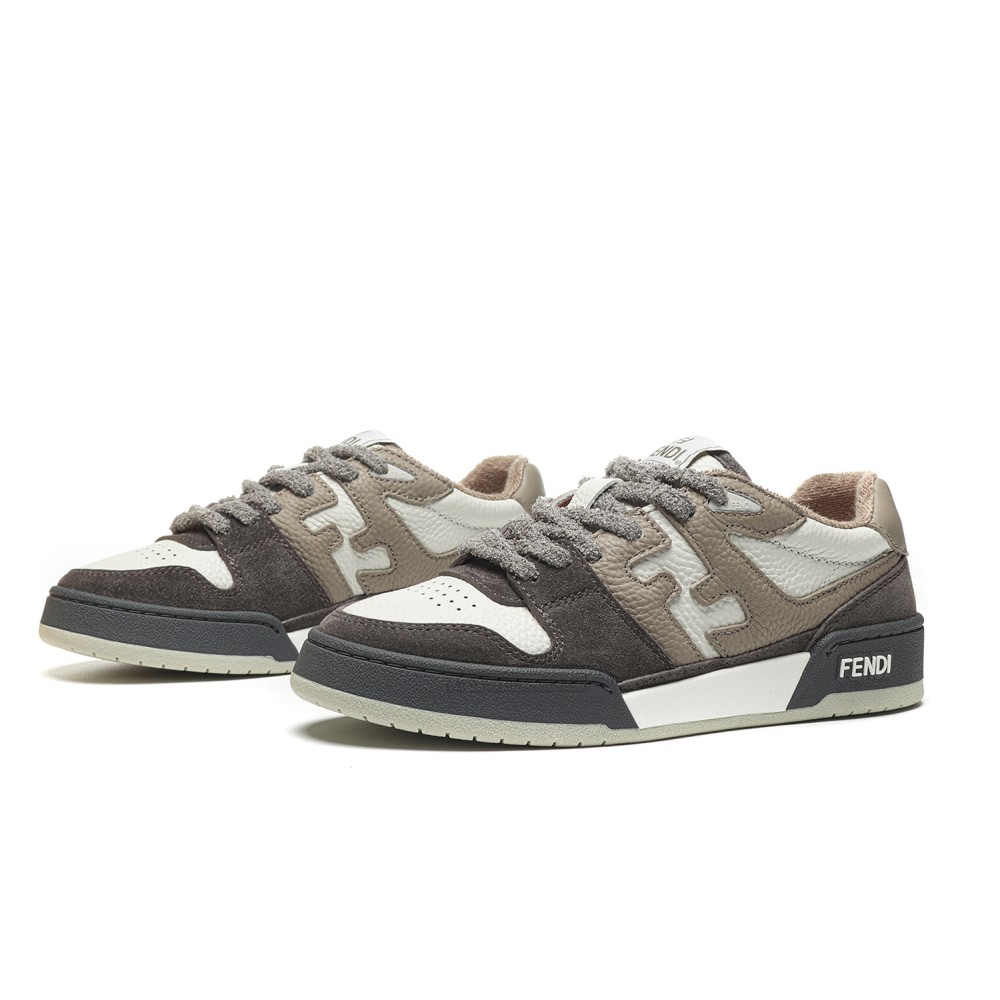 TBkicks Fend1 Match Sneakers Beige/Grey Suede