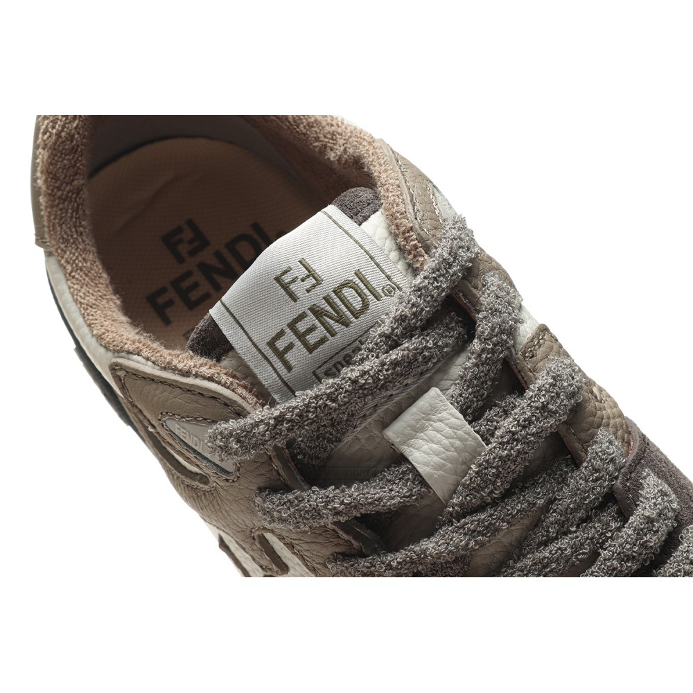 TBkicks Fend1 Match Sneakers Beige/Grey Suede