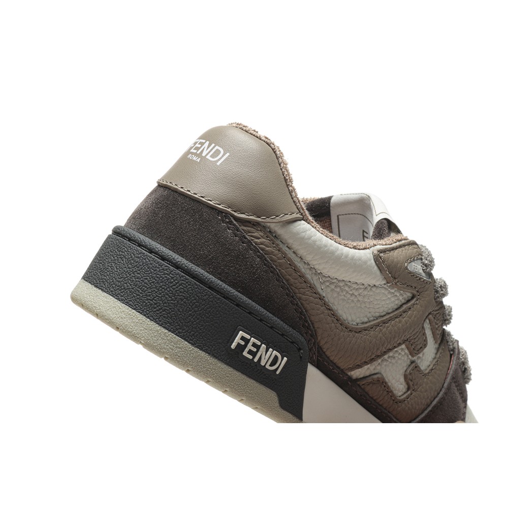 TBkicks Fend1 Match Sneakers Beige/Grey Suede