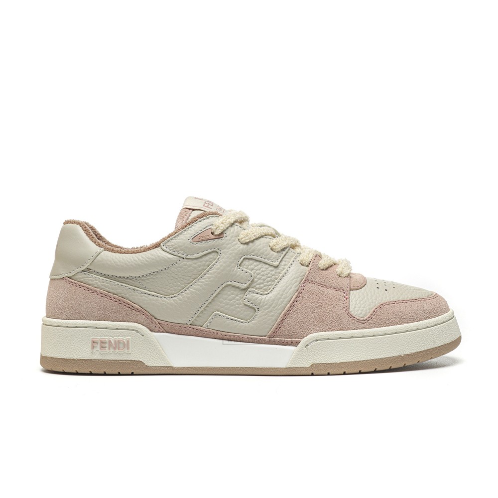 TBkicks Fend1 Match Sneakers White/Pink Suede