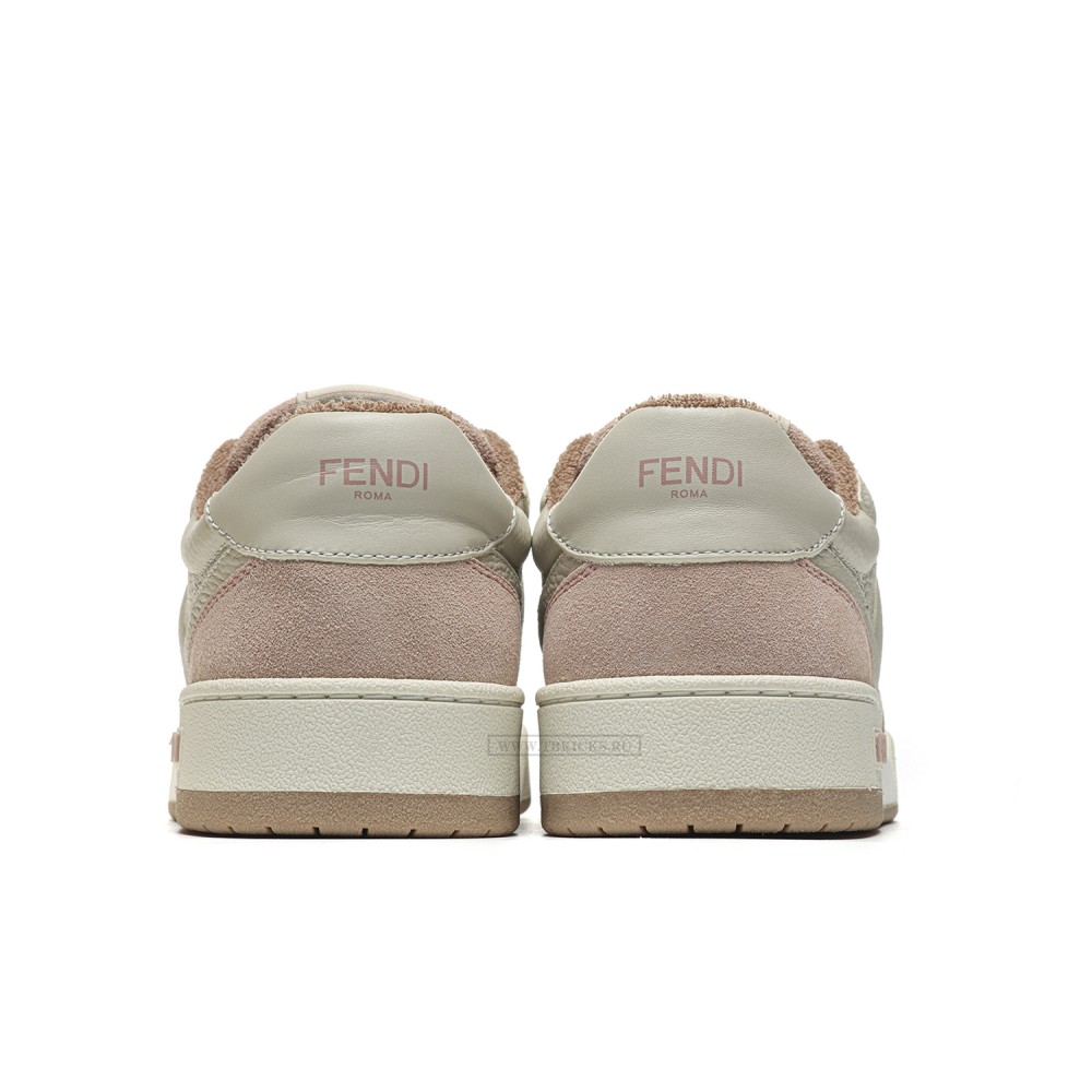 TBkicks Fend1 Match Sneakers White/Pink Suede