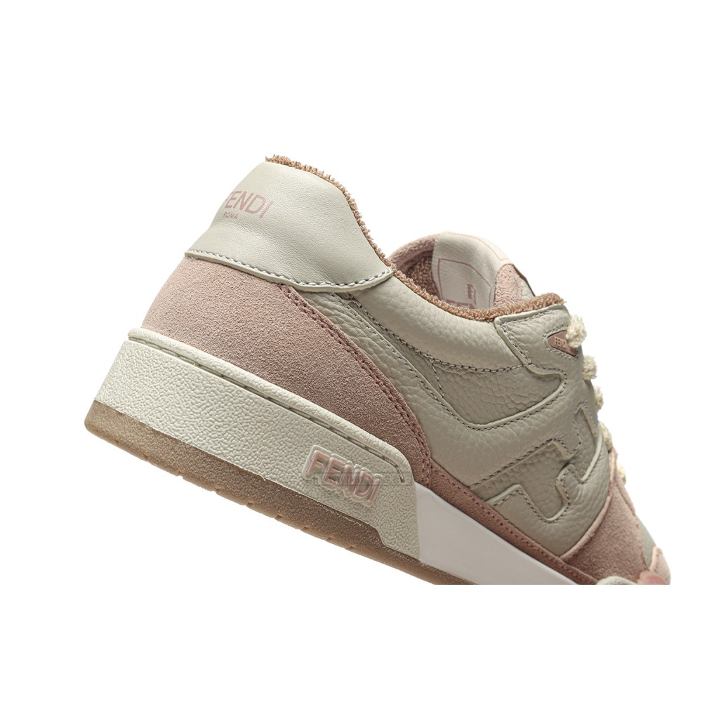 TBkicks Fend1 Match Sneakers White/Pink Suede