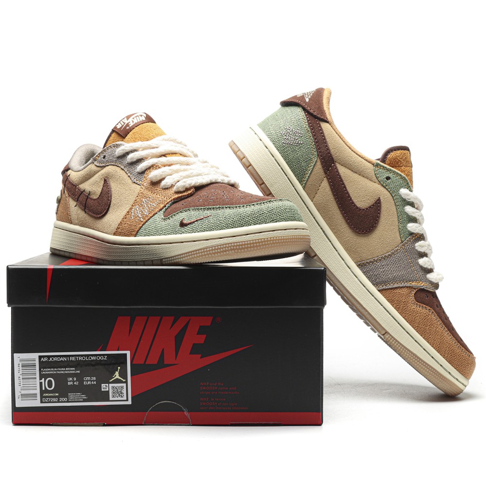 TBkicks Air Jordan 1 Retro Low OG Zion Williamson Voodoo DZ7292-200