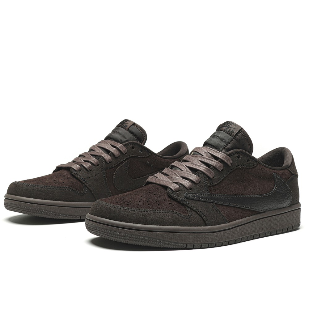 TBkicks   Jordan 1 Retro Low OG SP Travis Scott Velvet Brown  DM7866-202