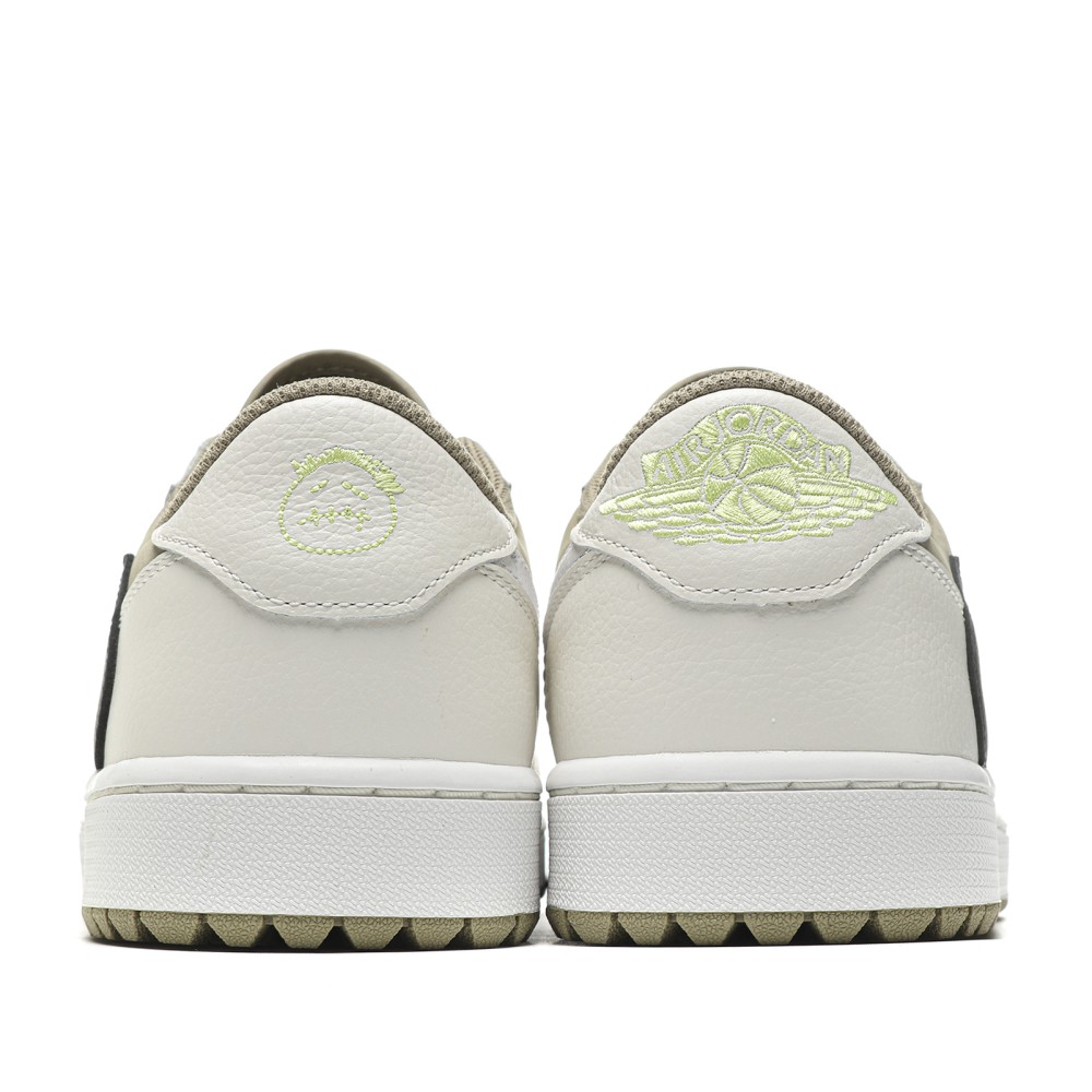 TBkicks Travis Scott Air Jordan 1 Retro Low Golf Travis Scott Neutral Olive