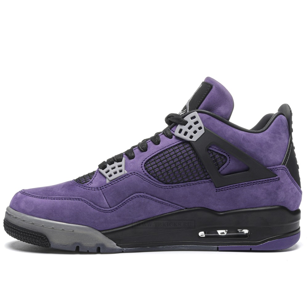 TBkicks Air Jordan 4 Travis Scott Purple