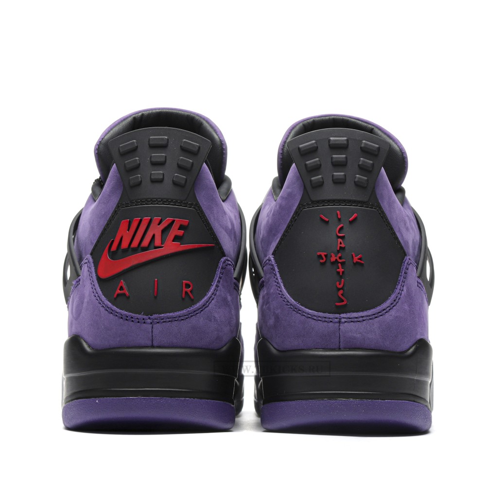 TBkicks Air Jordan 4 Travis Scott Purple