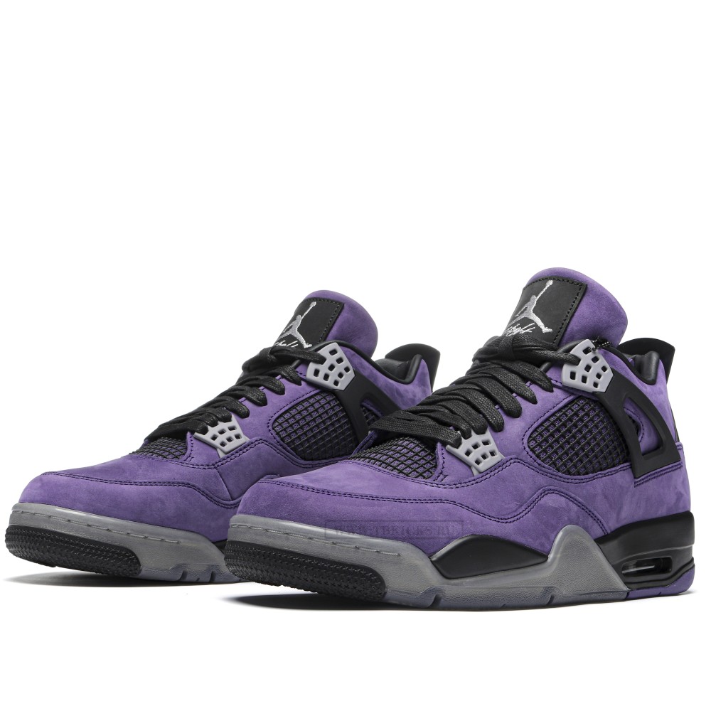 TBkicks Air Jordan 4 Travis Scott Purple