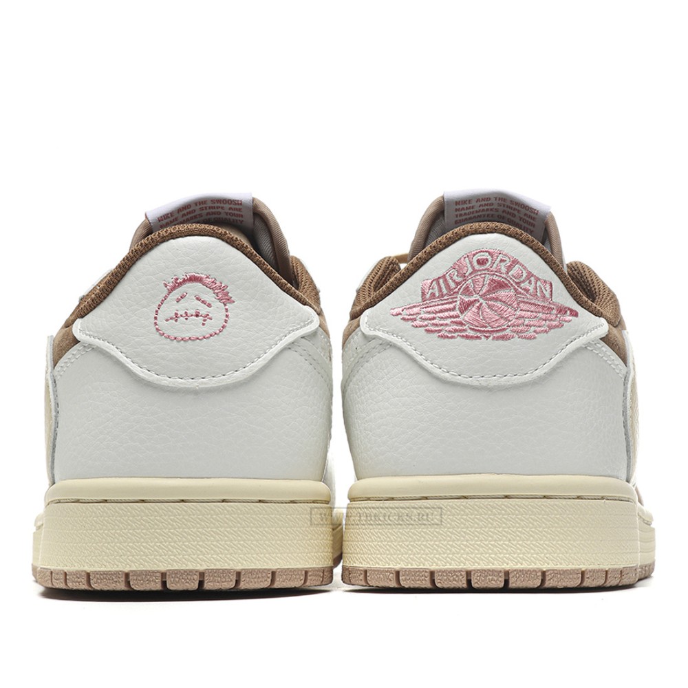 TBkicks Travis Scott Air Jordan 1 Low OG SP Light Khaki