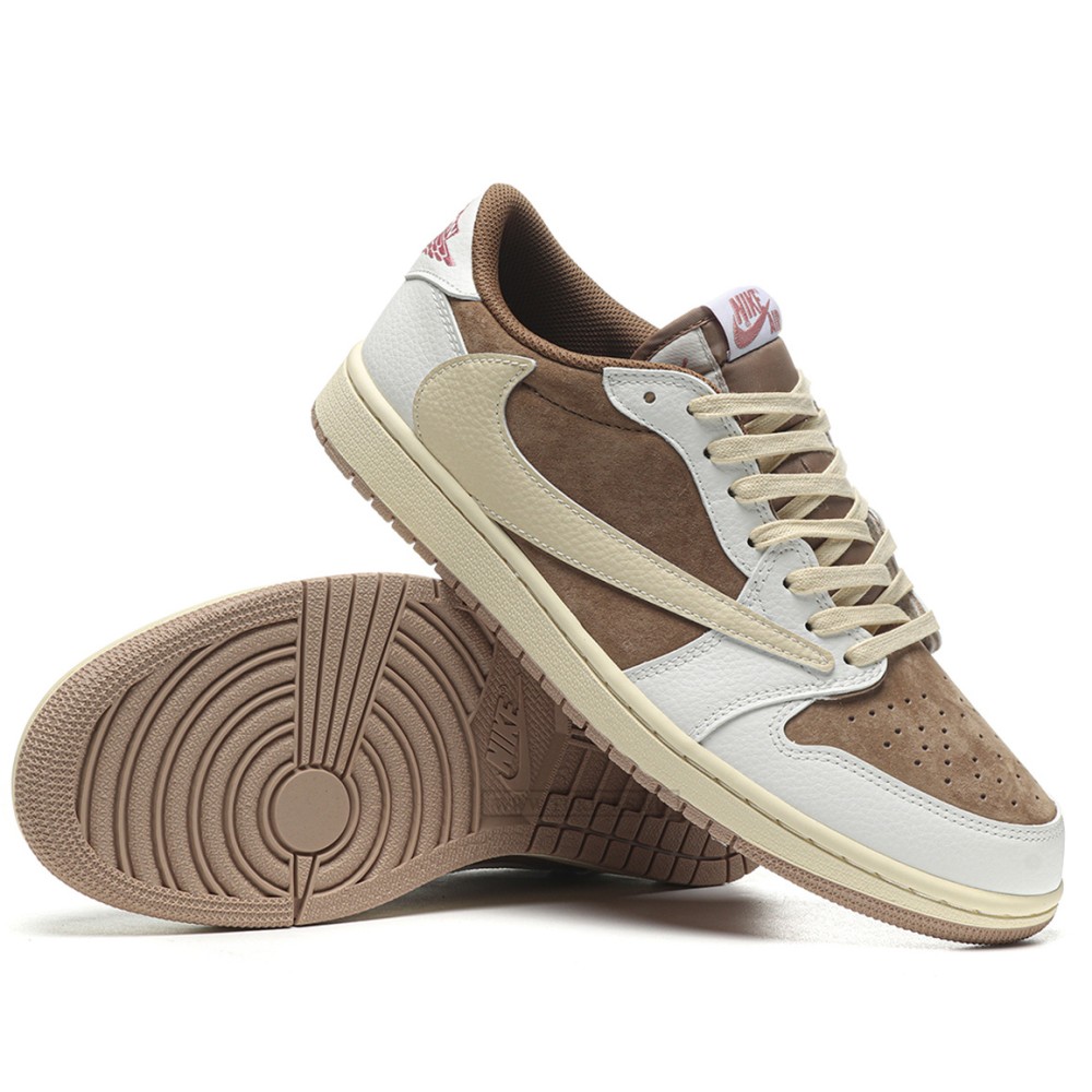 TBkicks Travis Scott Air Jordan 1 Low OG SP Light Khaki