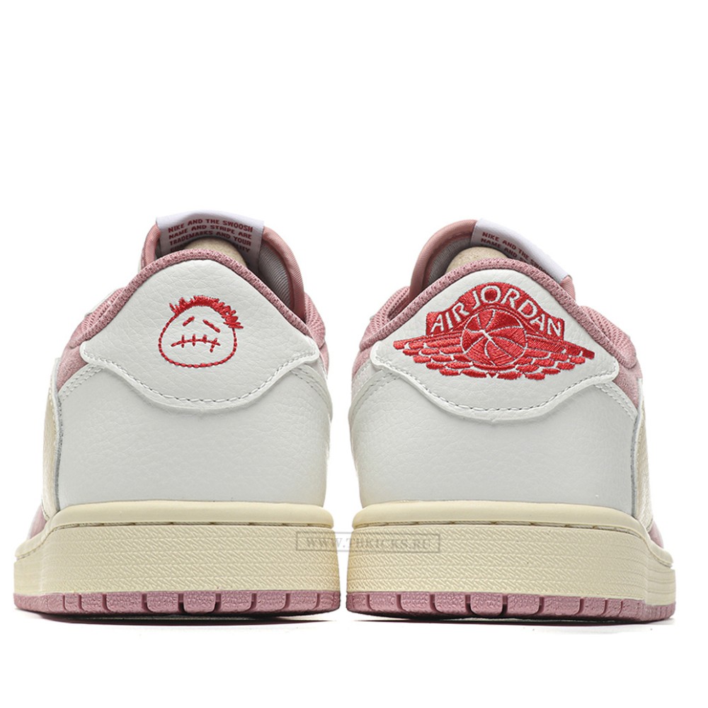 TBkicks Travis Scott Air Jordan 1 Low OG SP Sail Shy Pink