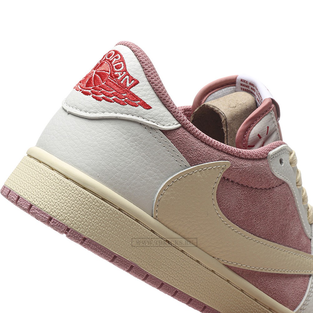 TBkicks Travis Scott Air Jordan 1 Low OG SP Sail Shy Pink