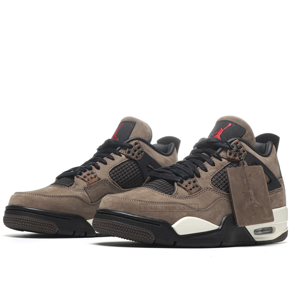 TBkicks Air Jordan 4 Retro Travis Scott Olive