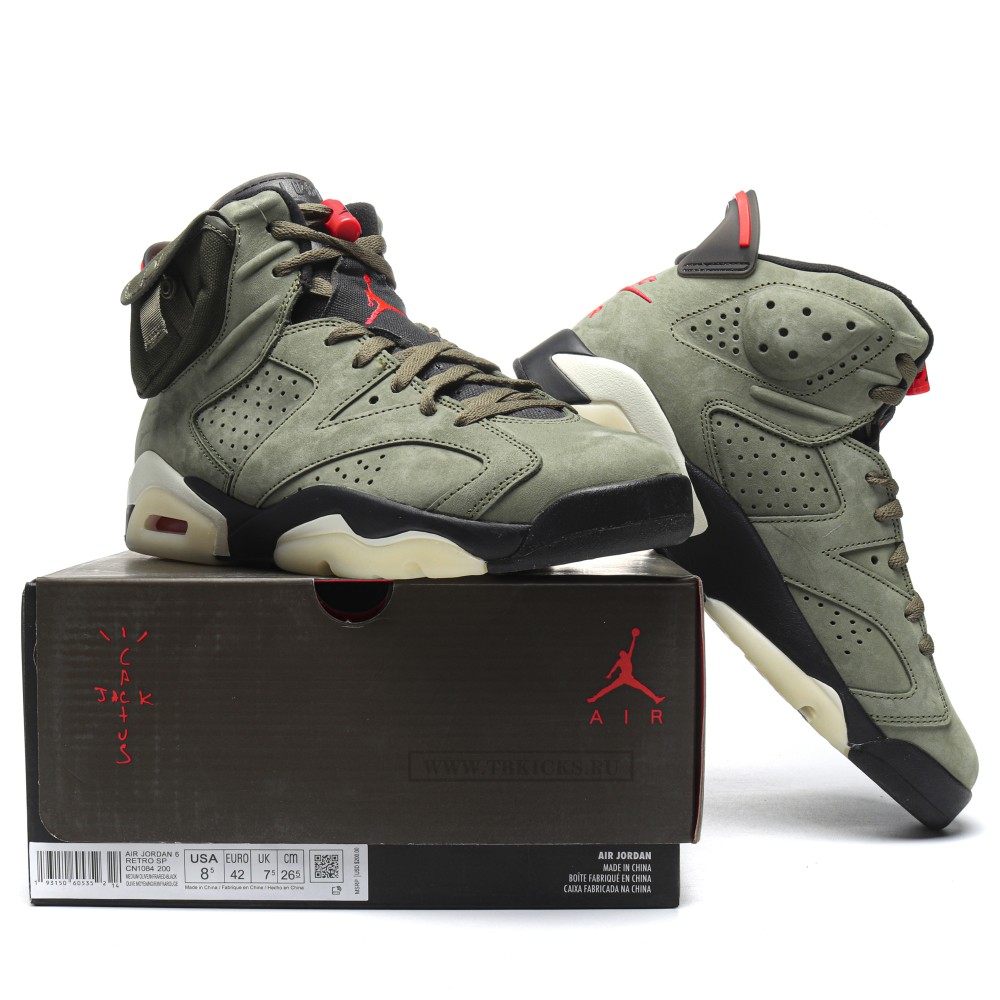 TBkicks Travis Scott Air Jordan 6
