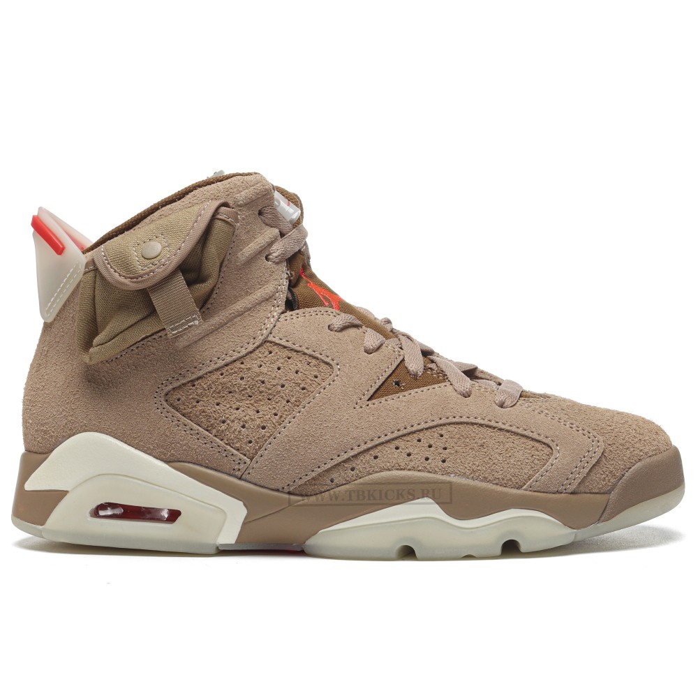 TBkicks Travis Scott Air Jordan 6 British Khaki
