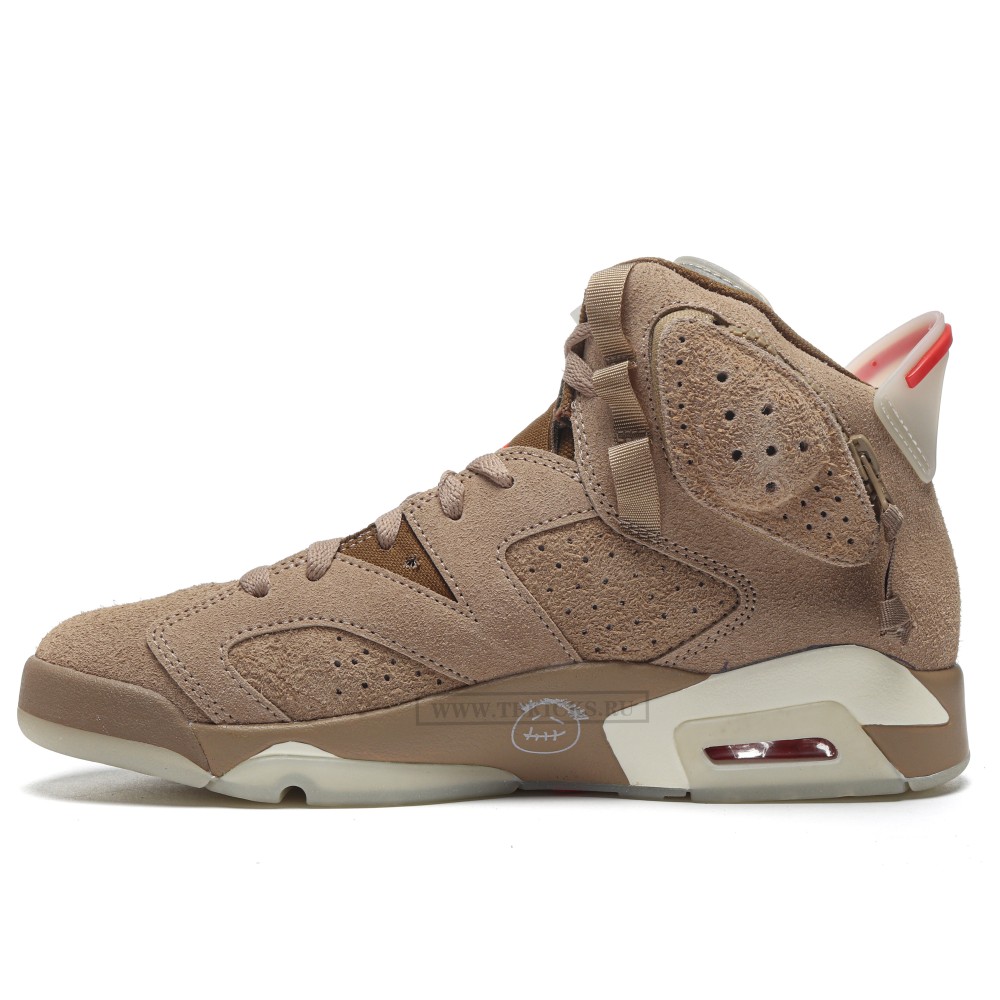 TBkicks Travis Scott Air Jordan 6 British Khaki