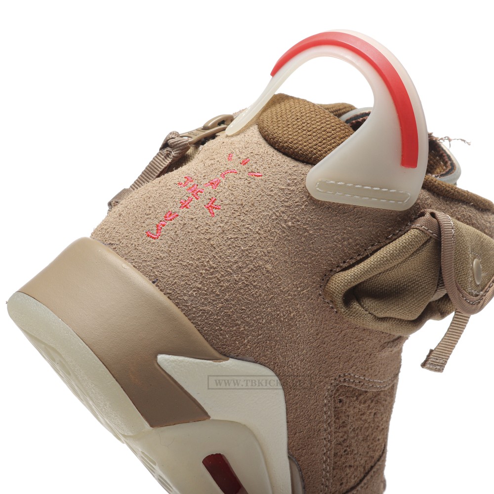 TBkicks Travis Scott Air Jordan 6 British Khaki