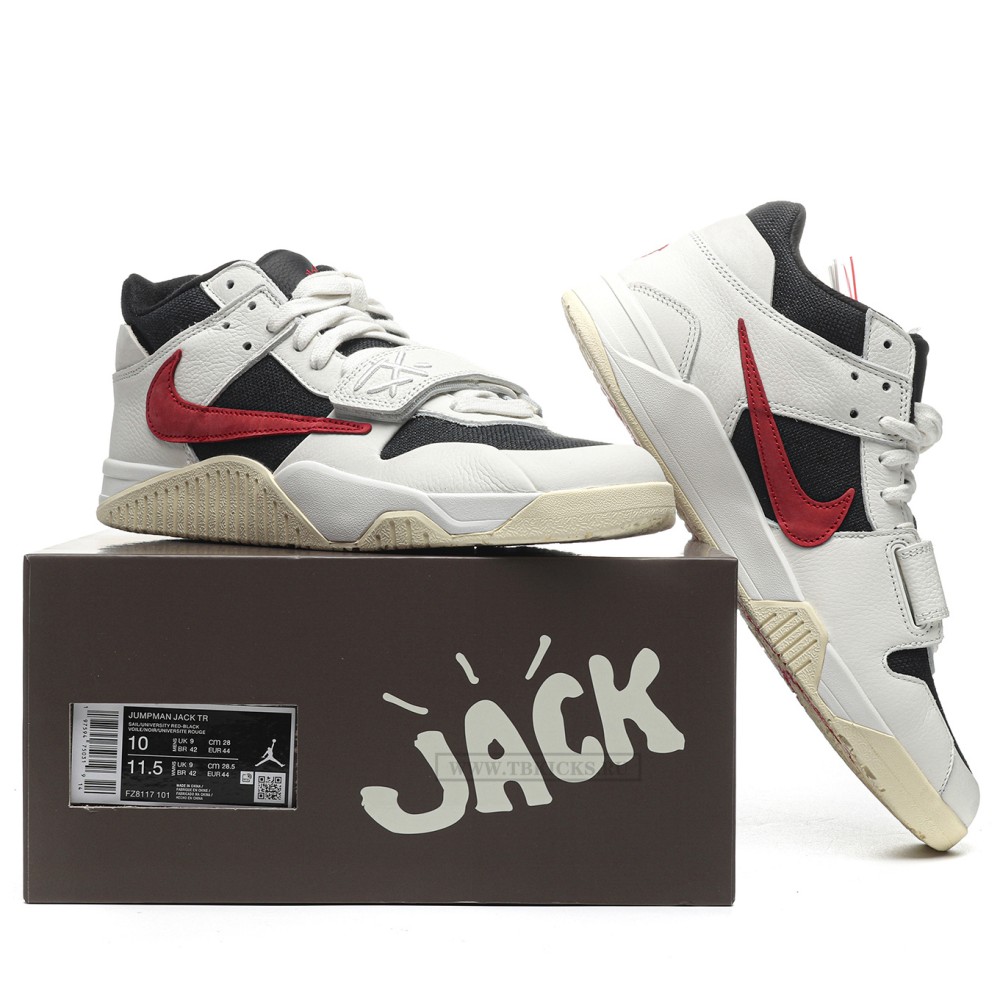 TBkicks Air Jordan Jumpman Jack TR Travis Scott University Red