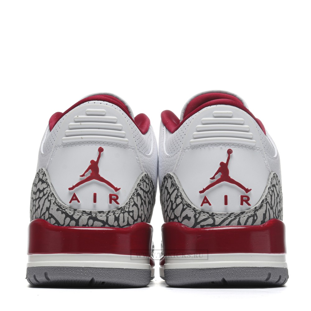 TBkicks Air Jordan 3  Retro Cardinal Red