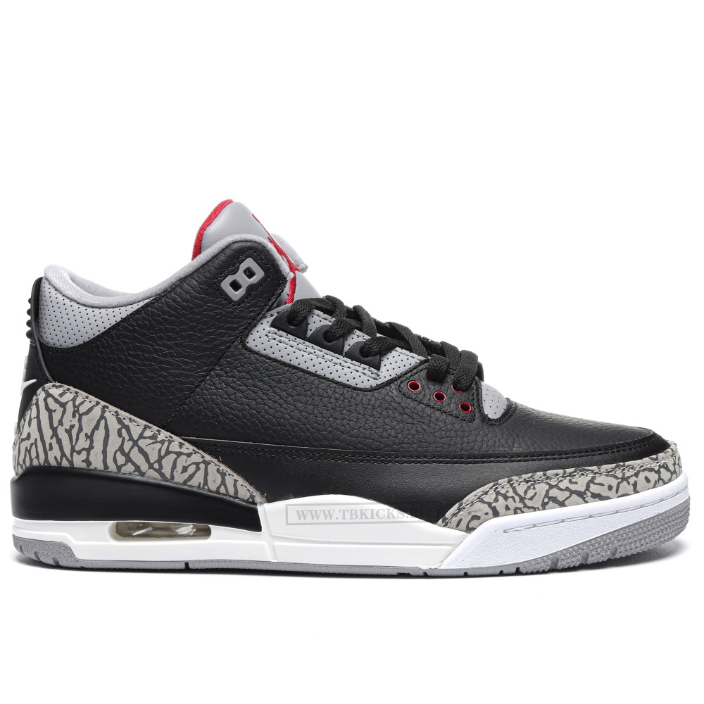 TBkicks Air Jordan 3 Retro Black Cement (2018)