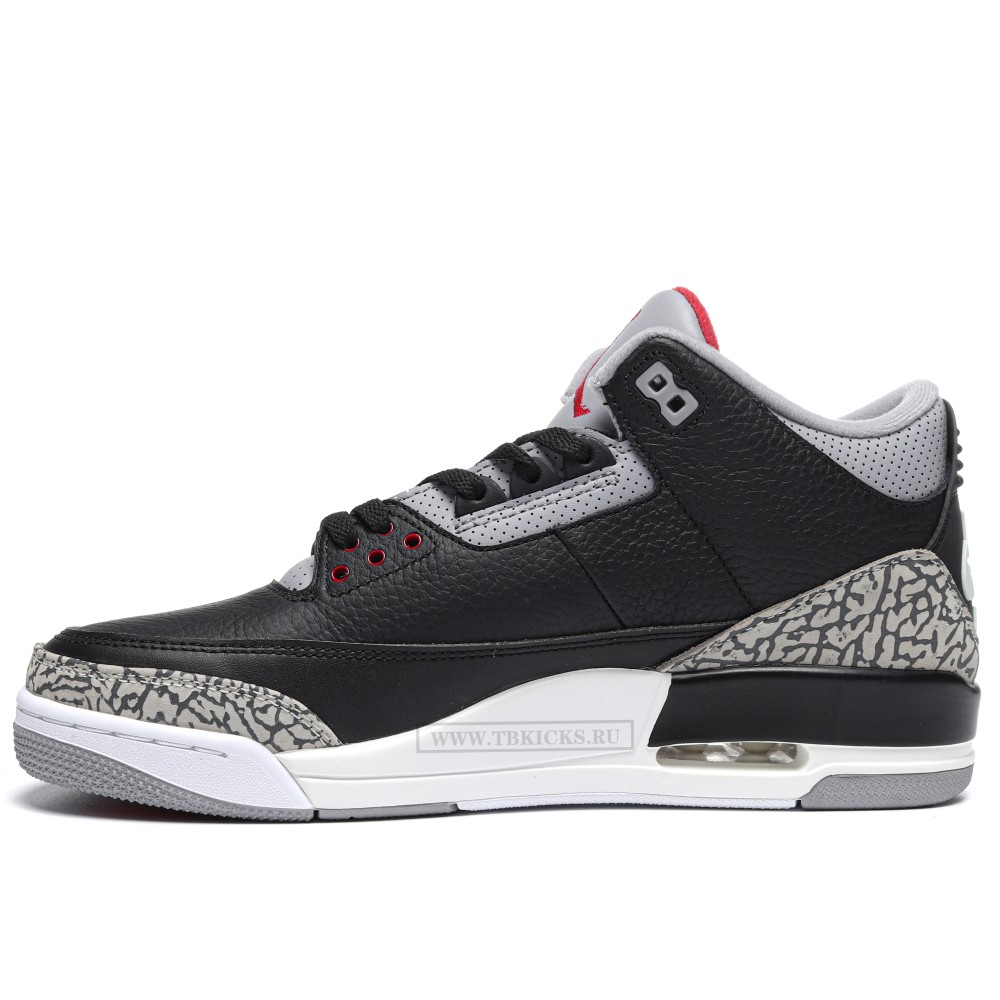 TBkicks Air Jordan 3 Retro Black Cement (2018)