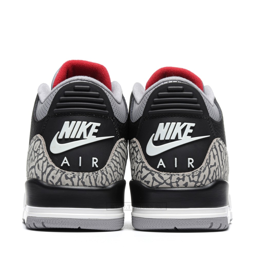 TBkicks Air Jordan 3 Retro Black Cement (2018)