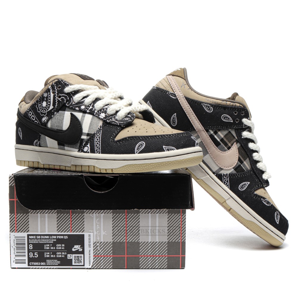 TBkicks Travis Scott Dunk SB low