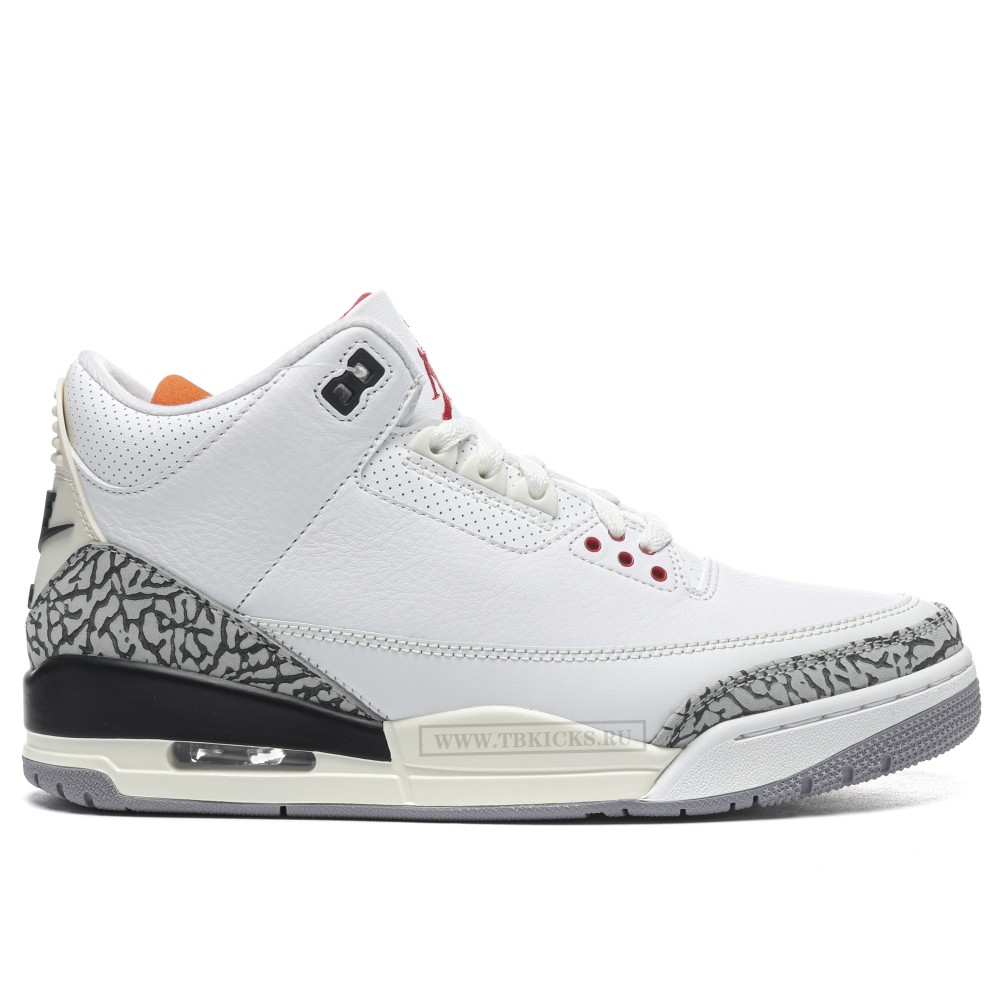 TBkciks  Air Jordan 3 Retro White Cement Reimagined