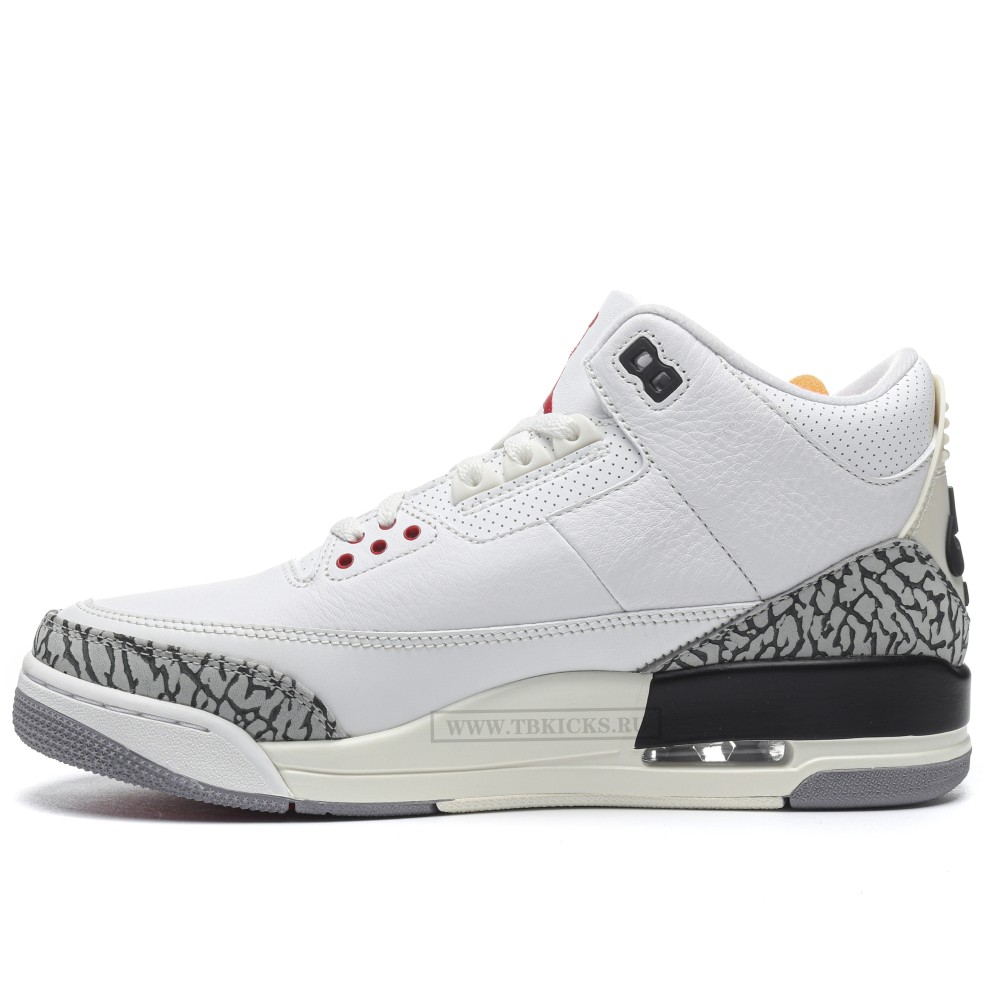 TBkciks  Air Jordan 3 Retro White Cement Reimagined
