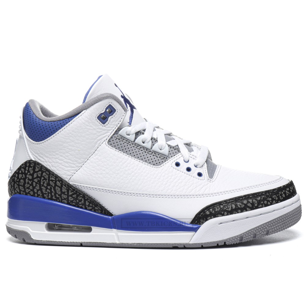 TBkicks Air Jordan 3 Retro Racer Blue
