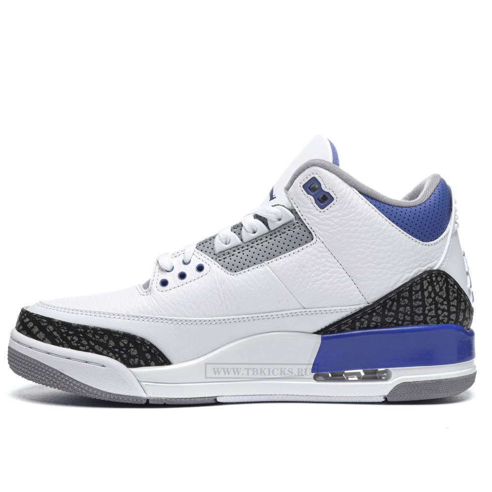 TBkicks Air Jordan 3 Retro Racer Blue