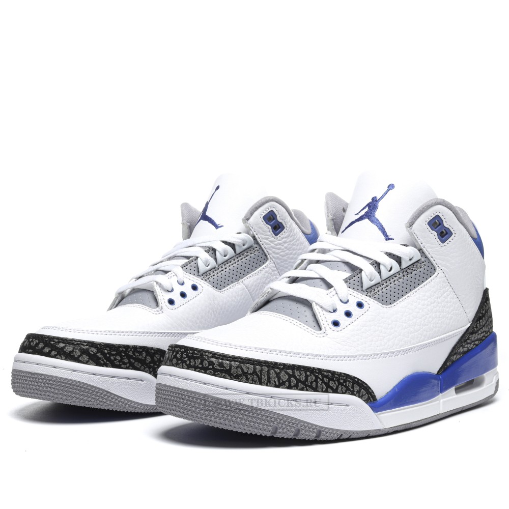 TBkicks Air Jordan 3 Retro Racer Blue